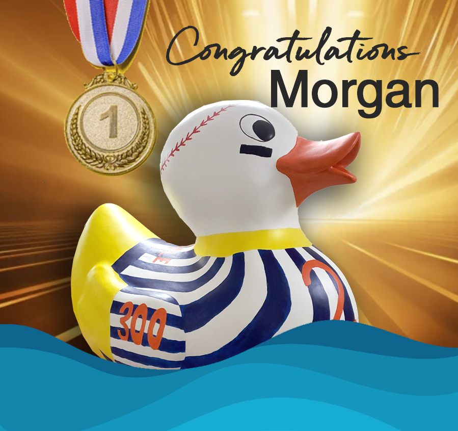 Congratulations Morgan